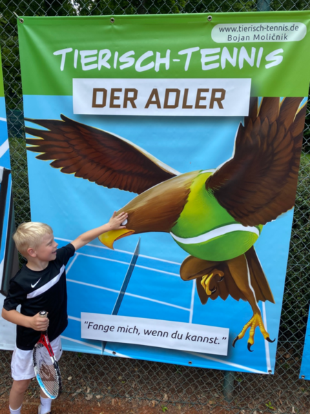 Tierisch Tennis im Lübbecker TC