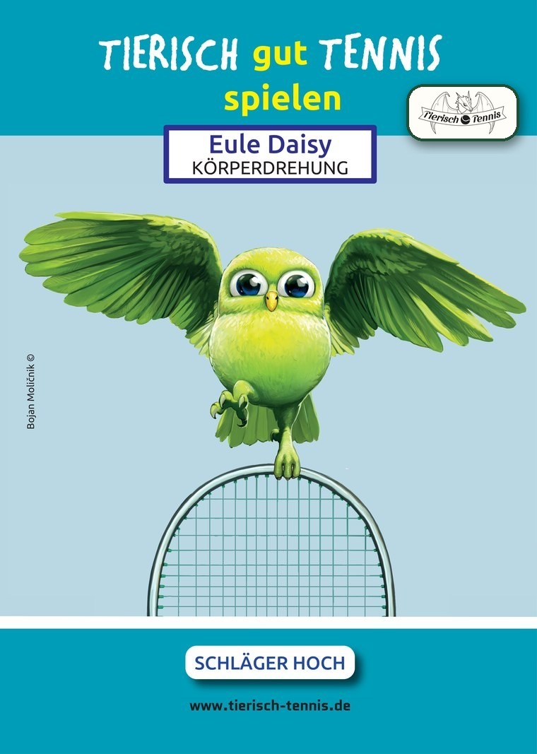 Eule Daisy – Körperdrehung